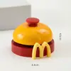 Campana Pequeña de Mano Mcdonald's, Campana de Respuesta, Campana de Servicio para Recepción, Campana de Mesa de Comedor, Campana de Llamada para Mascotas, Venta al por Mayor