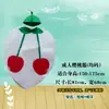 Fantasia de Performance para Dia das Crianças Adultos e Crianças Tecido Não Tecido Frutas e Vegetais Feito à Mão Ecológico Roupas de Show