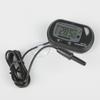 Termómetro Digital con Sonda para Acuario Huashi Medidor de Conversión de Temperatura Medidor de Pantalla Digital Lcd 3D Alimentación por Batería 1.2m con Cable