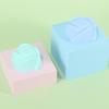 Suministro directo de fábrica molde de silicona para pastel de amor de 7 cm rosa mafen Cup puff jabón hecho a mano DIY molde lote de stock