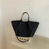 Bolsa de Mão Transfronteiriça para Comércio Exterior com Padrão de Crocodilo Retrô Feminina Outono 2026 Nova Casual Simples Grande Capacidade Bolsa Tote para o Dia a Dia