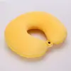 Almofada de Enchimento de Partículas de Espuma Transfronteiriça Almofada de Descanso Almofada de Memória Almofada de Costas Almofada de Pescoço para Exterior Almofada para Intervalo de Almoço Almofada U Almofada em Forma de U Almofada de Viagem