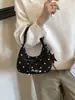 Exquisito bolso de lunares de nicho para mujer, nuevo bolso cruzado versátil de moda 2026, bolso de mano elegante de alta gama