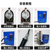 Dispensador de Pegamento Caliente Manual Máquina Pequeña de Recubrimiento Pistola de Pegamento Eléctrica Barras de Pegamento Pegamento Granulado Adhesivo Sensible a la Presión Cartón Pegamento en Spray