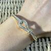 Pulsera de hebilla de herradura de moda coreana pequeña fresca para combinar con todo joyería para mujer suministro más vendido transfronterizo pulsera de moda al por mayor