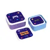Venta Caliente Transfronteriza Juego de Tres Piezas de Cajas para Conservar Alimentos Frescos Grandes, Medianas y Pequeñas Caja de Almuerzo Cuadrada Portátil de Plástico PP Caja para Conservar Frutas Frescas