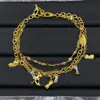 Pulsera Nueva de Diseñador Estilo Europeo y Americano Transfronteriza con Logo y Múltiples Patrones de Letras para Mujer, Lujo de Gama Alta, Fotos Reales, Mayoreo