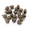 Accesorios para Joyería DIY Cuerda de Cuero Hebilla de Cola Retro Borla Sombrero Accesorios de Campana para Cabeza Hebilla de Conexión para Pulsera Accesorios Venta al por Mayor