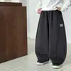 Pantalones largos de forro polar para niño Tongku 2026 de invierno, pantalones de chándal holgados y gruesos para niños, pantalones rectos elegantes y cálidos para niños pequeños y mayores