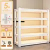 Estantería de Almacenamiento en Forma de L para Esquina Estante de Esquina Estante de Múltiples Niveles para Balcón Estante para Artículos Varios Estante de Exhibición en Ángulo Recto Estante para Almacén Habitación de Almacenamiento