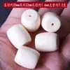 Contas de barril de 20*21mm imitação de cera de abelha contas de barril cilindro vermelho sul imitação verde ouro rachadura imitação de cera de abelha contas de barril contas superiores
