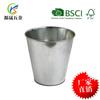 Cubo de Hierro Galvanizado Personalizado por el Fabricante Maceta Cubo de Basura Impermeable Jardinería Cubo de Hierro Artesanías de Metal Cubo