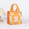 Transfronterizo en stock Easter recubierto bolsas no tejidas ecológicas bolsas de compras coloridas bolsos de mano fabricantes al por mayor