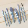 10 Pinceles de Maquillaje Blue Bridge Set Pelo Suave Cangzhou Alto Valor de Color Pelo Suave Pincel para Sombra de Ojos Herramientas de Belleza Fábrica al por mayor