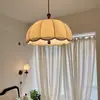 Lâmpada Criativa Antiga Francesa Casa de Hóspedes Padrão de Madeira Maciça Estudo Quarto Closet Restaurante Novo Estilo Lustre Silencioso