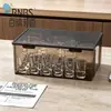 Bnbs Baibang Portavasos a Prueba de Polvo Caja de Almacenamiento para Copas de Vino Vasos de Cerveza Vasos de Vidrio Vasos de Licor