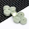 Cierre de cuenta de jade de tres vueltas, botón decorativo de traje tradicional tejido a mano, nuevo estilo chino Hanfu, traje Tang, botón de cheongsam