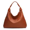 Bolso Tejido Francés de Nicho Transfronterizo para Mujer, Bolso de Mano Elegante y Versátil, Bolso de Hombro Sobaco, Bolso de Mano Texturizado para Ir al Trabajo