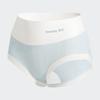 Ropa interior YunGan de algodón jacquard suave para mujer, cintura alta, abdomen recogido, caderas sin marcas, ropa interior de algodón puro sin entrepierna, agradable para la piel, antibacteriana.