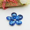 Venda Quente Transfronteiriça Diamantes Coloridos em Forma de Gota d'Água, Diamantes de Vidro Transparente, Diamantes de Formato Especial, Gemas para Manicure Banhadas a Prata com Fundo Pontiagudo