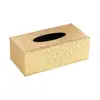 Caja de Servilletas de Papel Caja de Pañuelos de Cuero PU Caja de Pañuelos Creativa Caja de Almacenamiento de Servilletas Estilo Europeo Fabricante Venta al por Mayor Publicidad LOGOTIPO