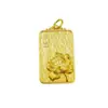 Colgante de Flor de Loto de Aleación de Zinc Estilo Chino Accesorio de Metal Adorno Colgante Decorativo Collar para Hombres y Mujeres, Regalo de Alta Gama