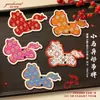 Etiqueta Pendente em Forma de Cabaça do Festival do Barco-Dragão, Cartão Pingente de Boa Sorte e Bênção, Pingente de Porta com Buquê de Artemísia, Cartão Pendente Decorativo para Presente Zongzi