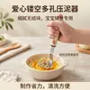 Uau, um conjunto de ferramentas para preparação de comida de bebê com aço inoxidável e cabos de PP, perfeito para amassar, misturar, coar e descascar batatas, abóboras e outras frutas para fazer purês