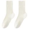 Calcetines Antirroturas para Mujer, Protección del Talón, Calcetines Desodorantes de Primavera y Otoño de Media Pantorrilla 2025 Nuevo Estilo Popular Antibacterianos Transpirables Medias Sueltas