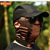 Mascarilla para Ciclismo al Aire Libre Bufanda Deportiva con Protección Solar Protección para el Cuello Protección Facial Bufanda Multifuncional Máscara para Pesca Montañismo Gorro
