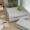 Exportado a Corea, Juego de Tres Piezas de Cubre Cama de Algodón Doble Cara, Colcha de Algodón Acolchada de Cuatro Estaciones Antideslizante Libre de Arrugas, Colchoneta de Tatami