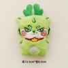Colgante de bolsa con forma de mascota de la muñeca del zodiaco de dibujos animados, broche de peluche de dragón pequeño, regalo pequeño para festivales.