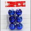 Bola decorativa navideña explosiva para ventana navideña, colgante decorativo para árbol de Navidad, bola decorativa colgante navideña