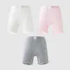 Pantalones Cortos de Seguridad para Niñas Dingmi Oso, Estilo Delgado de Verano, Leggings Antiexposición Clase A, Borde con Volantes, Color Sólido, Dos en Uno para Niñas