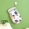 Guante de Pulgar Doble Capa Fuerte Engrosado Estampado Eliminación de Barro Toalla de Fregar Fregar Ceniza Fregar Barro Fregar Espalda Lavabo Lavabo Guantes