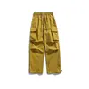 Pantalones de Trabajo para Hombre IZEXX para Exteriores Otoño Multibolsillos Pierna Recta Pantalones de Senderismo Casuales Repelentes al Agua Ligeros Tres Pruebas Pantalones de Asalto