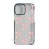 Funda Popular Rosa Lazo Manzana 18Pm para Teléfono iPhone 17 Anti-Caídas Cubierta Protectora 15 Borde Doble Color 14 Funda Suave