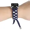 Adecuado para Apple Apple Watch1/2/3/4/5/6 cuerda de paraguas color floral a juego elástico correa exterior de ocio