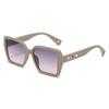 Óculos de Sol Retrô de Armação Grande Transfronteiriços para Mulheres, Óculos de Sol de Moda Personalizados, Óculos Anti-UV, Itens da Moda Quentes no Atacado