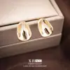 Pendientes Geométricos Irregulares de Aguja Plateada Pendientes de Diseño de Gota Nicho Pendientes de Moda Simples de Venta Caliente Europeos y Americanos para Mujer