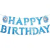 Decoraciones de Fiesta de Cumpleaños Temática de Animación de Dibujos Animados Transfronteriza Banderines Suministros