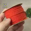 Hilo de algodón de alta calidad suave frotado a mano texto bodhi cuerda para jugar cuerda de mano trenzada hilo para abalorios resistente al desgaste no elástico hilo de borla