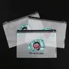 Bolsa de Embalaje de Gomas Elásticas para Niños Pe Translúcido Alto Cierre de Cremallera Bolsa Auto-Sellante Accesorios Pequeños Gomas para el Cabello Almacenamiento Diario Bolsa de Plástico