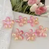 Chen Ming DIY Girassol Acrílico Perfurado Efeito Perolado Iridescente Acessórios de Cabelo Elásticos de Cabelo Corda de Cabelo Materiais