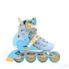 Patines para Niñas, Patines para Niños, Patines para Niños, de 6 a 12 Años, Set Completo de Patinaje para Principiantes