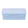 Caja de almacenamiento de papelería con hebilla de color Morandi simple, caja de hebilla de almacenamiento de gran capacidad para marcadores, bolígrafos de boceto, pinceles
