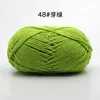 Hilo de Algodón de Leche de 4 Hebras para Bebé para Tejer Bufanda a Mano, Ovillo de Hilo Medio Grueso, Manta, Hilo para Crochet DIY, Kit de Materiales para Tejer Hecho a Mano