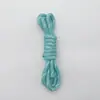 En stock Cuerda Redonda de Color Inter-color de 5 mm Lanyard Miu Punto de Salto Cuerda Redonda Cuerda para Zapatos Cuerda Tejida a Mano Cuerda para Ropa Sombrero Pantalones