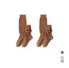Nuevos calcetines altos ajustados para mujer, calcetines de algodón antibacterianos anti-pilling de estilo coreano de moda a media pantorrilla, cálidos para primavera y otoño