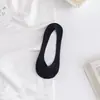 Calcetines de Verano Ultra Delgados para Mujer con Suela de Algodón Puro, Antideslizantes de Silicona, Talón Antideslizante, Seda de Hielo, Calcetines Invisibles de Corte Bajo para Zapatos Planos de Verano